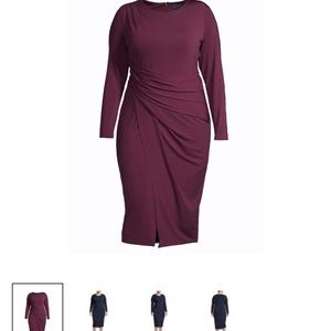 NWT! Wine colored Rachel Roy dress